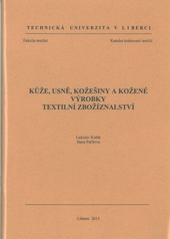 Kůže,usně,kožešiny a kožené výrobky - Tex.zbožíz.