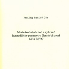 Mezi.ob. a vybrané hosp.parametry čl.z.EU a ESVO