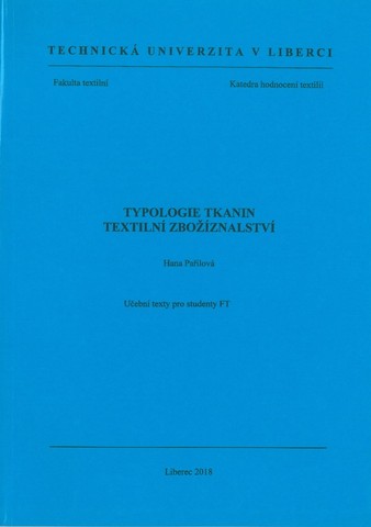 Typologie tkanin - textilní zbožíznalství