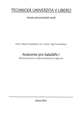 Anatomie pro bakaláře I