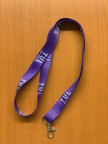 Šňůra na klíče Lanyard s karabinou